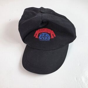 vintage cedar point hat magnum XL 200 black snapback